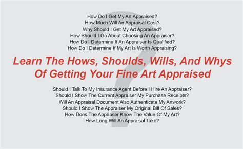 how to get painting appraised: the art of persuasion